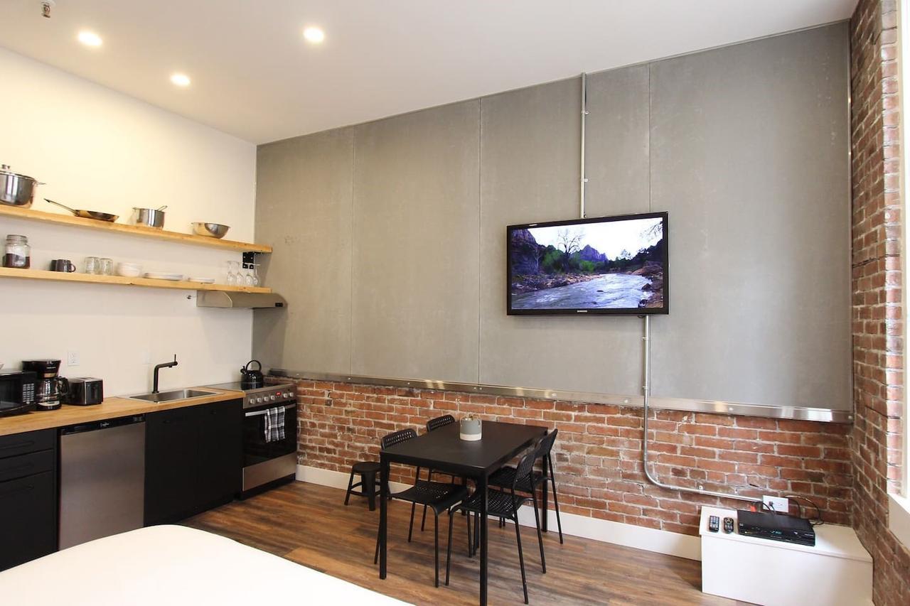 Ferienwohnung Les Lofts De La Cite Québec Exterior foto
